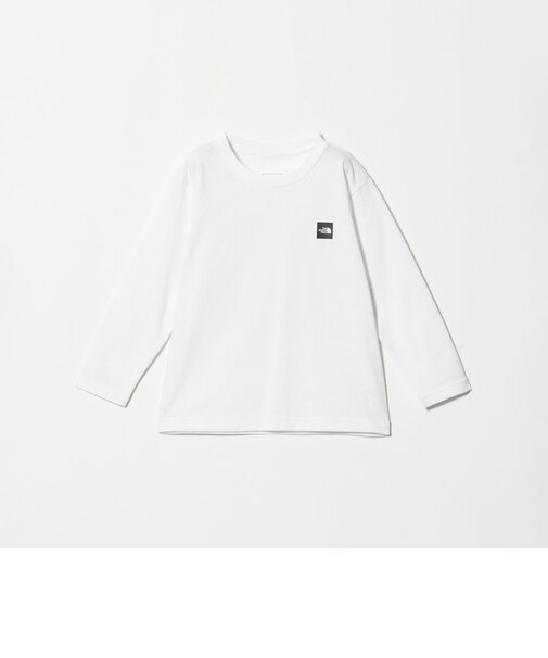 【WEB限定】<THE NORTH FACE> ボックス ロゴ ロングスリーブ Tシャツ / キッズ 110cm-120cm
