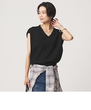 Vネック ニット ベスト