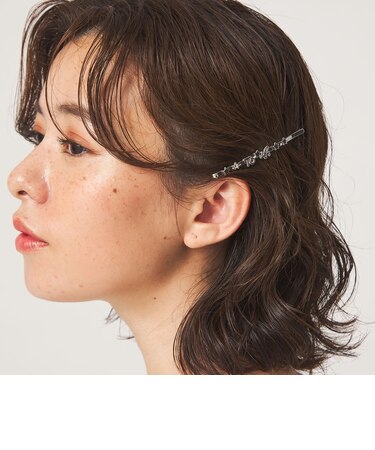 ＜To b. by agnes b.コラボ＞ロゴ ヘアピン
