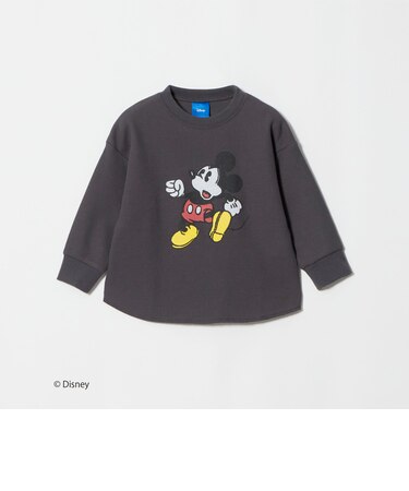 【別注】<URBAMENT>ミッキーマウス ロングスリーブ Tシャツ / キッズ 100cm-130cm