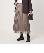 ［size SHORT/TALLあり］2WAY チュール スカート