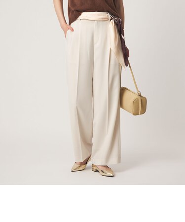［size SHORT/TALLあり］Daily Chic 2タック ワイド パンツ