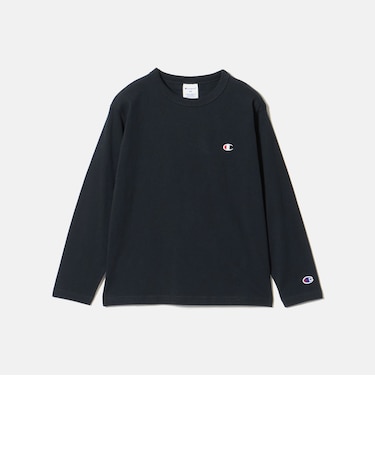【WEB限定】<Champion>ワンポイント ロングスリーブ Tシャツ / キッズ 140cm-160cm