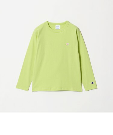 【WEB限定】<Champion>ワンポイント ロングスリーブ Tシャツ / キッズ 140cm-160cm