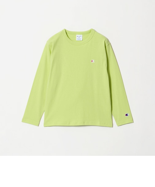 【WEB限定】<Champion>ワンポイント ロングスリーブ Tシャツ / キッズ 140cm-160cm