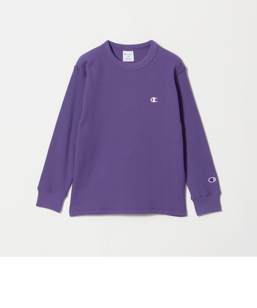 【WEB限定】<Champion>ワッフル ロングスリーブ Tシャツ / キッズ 140cm-160cm