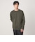 オーガニック コットン ポンチ クルーネック 長袖 Tシャツ