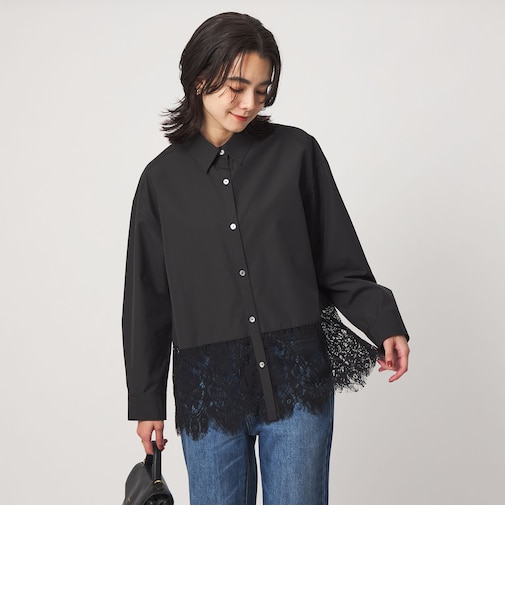 レース ドッキング シャツ