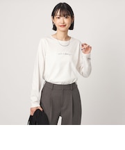 ロゴ ロングスリーブ カットソー