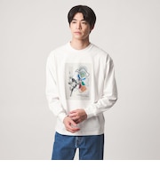<Phospho Graphica>グラフィック 長袖 Tシャツ カットソー