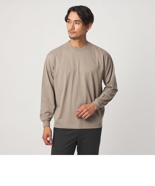 【WEB限定】JUST fit デイリー ワイド 長袖 Tシャツ -吸水速乾・抗菌-