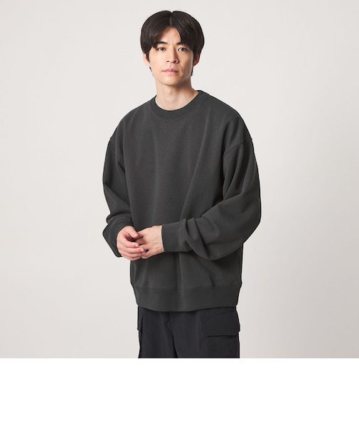 【WEB限定】<GOAT>ボックス クルーネック スウェット 15.5オンス
