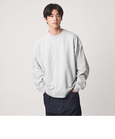 【WEB限定】<GOAT>ボックス クルーネック スウェット 15.5オンス