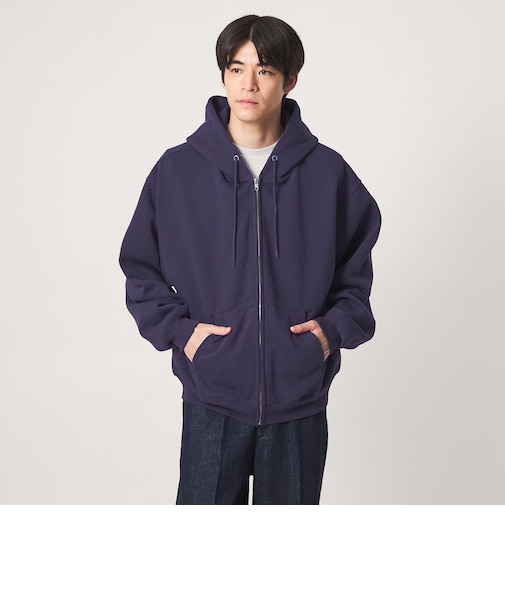 【WEB限定】<GOAT>裏起毛スウェットジップパーカー15.5オンス