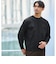 【WEB限定】JUST fit クリーン カノコ ワイド クルーネック 長袖 Tシャツ -抗菌-