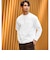 【WEB限定】JUST fit クリーン カノコ ワイド クルーネック 長袖 Tシャツ -抗菌-