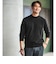 【WEB限定】JUST fit ハイゲージ ジャケイン モックネック ニット