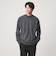 【WEB限定】JUST fit ハイゲージ ジャケイン モックネック ニット