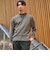 【WEB限定】JUST fit ハイゲージ ジャケイン モックネック ニット