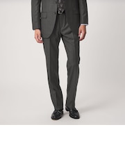 DORMEUIL HX 1プリーツ スーツパンツ