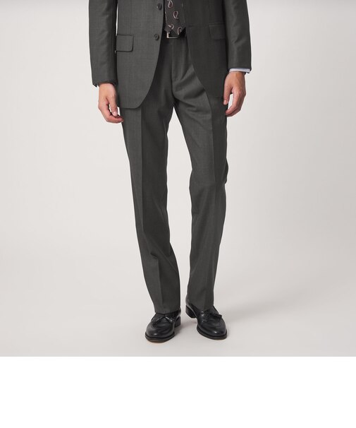 DORMEUIL HX 1プリーツ スーツパンツ