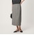 Daily Chic Iライン スリム スカート ストレッチ