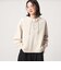 【WEB限定】＜at ease＞ダブルフェイス レースアップ プルオーバー カットソー