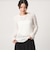 【WEB限定】＜at ease＞レース プルオーバー カットソー