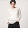 【WEB限定】＜at ease＞レース プルオーバー カットソー