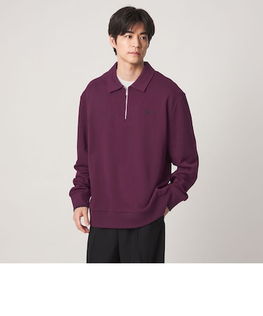 ＜FRED PERRY＞ハーフジップ 長袖 スウェット