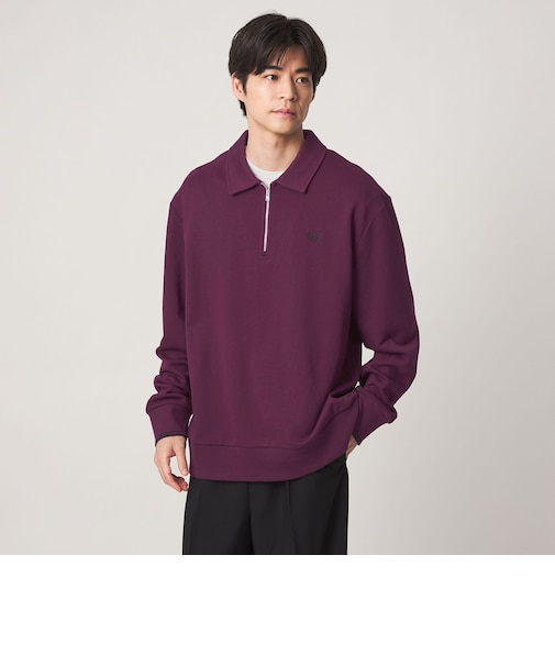 ＜FRED PERRY＞ハーフジップ 長袖 スウェット