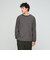 ラフ ボーダー クルーネック 長袖 Tシャツ