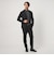 【WEB限定】JUST fit ウールライク ナロー セットアップ ジャケット＆パンツ -ストレッチ-