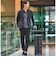 【WEB限定】JUST fit コーデュロイ ナロー セットアップ ジャケット＆パンツ