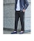 【WEB限定】JUST fit ウールライク 1プリーツ イージーパンツ -ストレッチ-