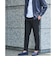 【WEB限定】JUST fit ウールライク 1プリーツ イージーパンツ -ストレッチ-