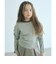 【COOL CHIC GIRLS STYLE】ボーダー シャーリング プルオーバー / キッズ120cm-160cm