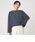 ＜スタイリスト兵藤千尋さんコラボ＞クロップド ワイド ロングスリーブ Tシャツ UVカット