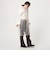 【WEB限定】＜at ease＞チュール シシュウ 2WAY スカート ワンピース