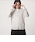 【WEB限定】＜at ease＞ワッフル ヘンリーネック  フラワープリント カットソー