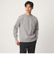 A+ ポリエステル モックネック ニット