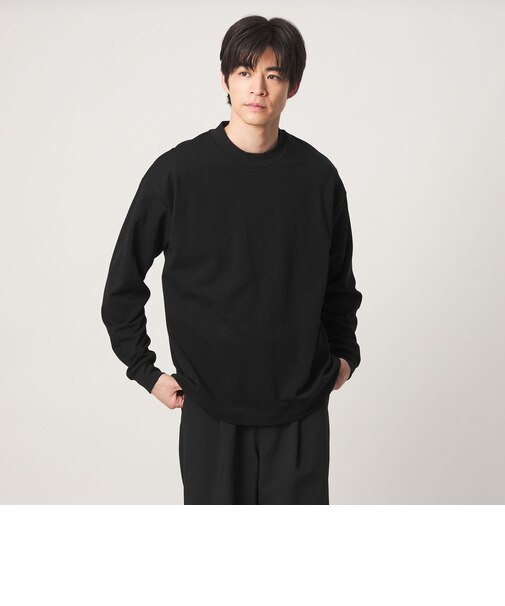 ハイゲージ モクロディ クルーネック 長袖 Tシャツ カットソー