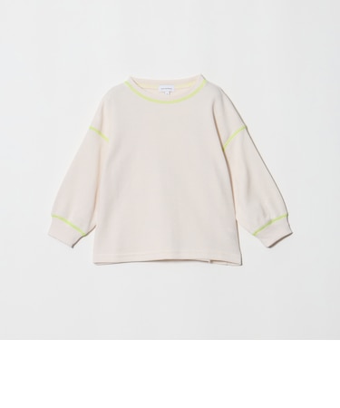 ハニカム ステッチ ロングスリーブ Tシャツ / キッズ 100cm-160cm