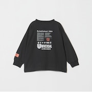 【別注】＜UNIVERSAL OVERALL＞グラフィック ロングスリーブ Tシャツ / キッズ 110cm-130cm