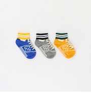 ＜New Balance＞ボーイズ ソックス 3P / キッズ 13cm‐19cm