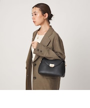 2WAY 金具 フラップショルダーバッグ