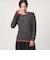【WEB限定】＜at ease＞ハイショク レイヤード プルオーバー カットソー
