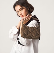 <PARTE>キルティング 2WAYバッグ MINI / ハンドバッグ / ショルダーバッグ はっ水