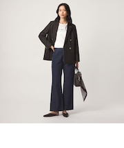 ［size SHORT/TALLあり］＜EDWINコラボ＞セミフレア デニムパンツ