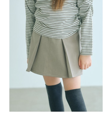 【COOL CHIC GIRLS STYLE】ワンタック スカパン/ キッズ 120cm-160cm